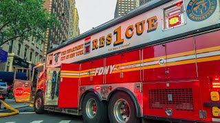 [ Manhattan Box 1033 ] Technical Rescue for a car into a Building, East 72 Street &amp; Lexington Ave.