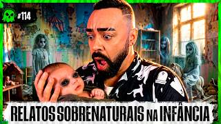 SÓ RELATOS SOBRENATURAIS OCORRIDOS NA INFÂNCIA | LendaCast Solo #113