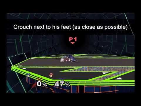 Dumb Marth Stuff - Dodging Marth's getup attack