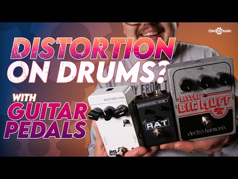 Guitar Pedals On Drums! EP2 Distortion! | Gear4music Drums