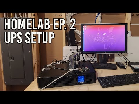 Homelab Episode 2: UPS Setup