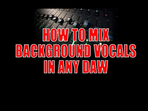 How to Mix Southern Rock, Country Background Vocals to Spice up Your Mix In Any DAW