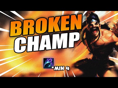 THIS CHAMP IS BROKEN!!! THIS IS HOW V1NCENT DRAVEN GETS 1ST ITEM AT MIN 4 [Best Moments]