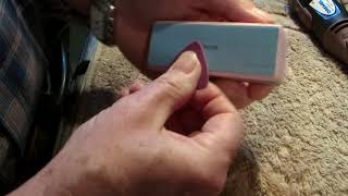 Video thumbnail for Bevelling a guitar pick / plectrum by Silly Moustache