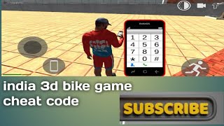 India 3D Bike Game Cheat code All Try karo