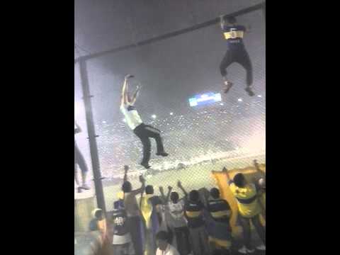 "BOCA VS RIBER SUD2014 RECIBIMIENTO" Barra: La 12 • Club: Boca Juniors
