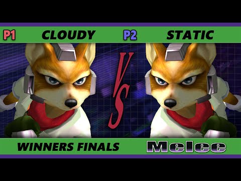 S@X 451 Winners Finals - Cloudy (Fox) Vs. Static (Fox) Smash Melee - SSBM