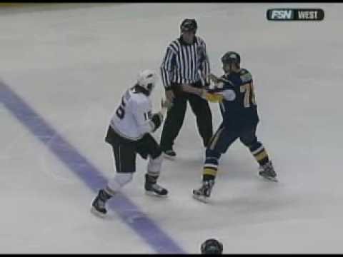 Andrew Peters vs George Parros