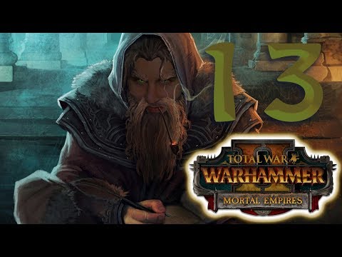 8000 UNDEAD HORDE - Modded Warhammer II - Mortal Empires Dwarf Gameplay Campaign #