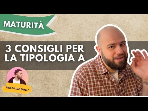 MATURITY 2025 - The FIRST TEST - Type A