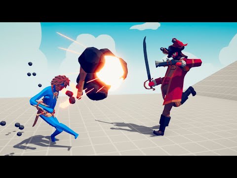 Captain VS Every Unit | Totally Accurate Baatle Simulator