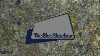The Blue Shoebox logo animation v1
