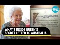 Queen Elizabeth’s ‘mystery’ letter to Australia can’t be read for next 63 years I Here’s why