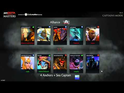 joinDOTA Masters XV   4AC vs Alliance G3