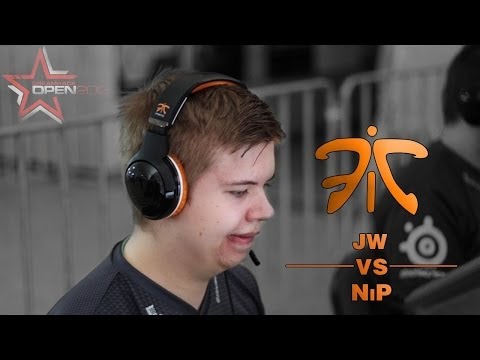 CS GO | Fnatic Player jw vs NiP @ DreamHack Bucharest 2013