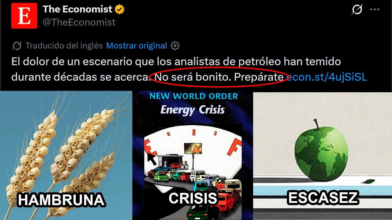 LA ADVERTENCIA DE THE ECONOMIST DE PREPARARSE PARA LA CRISIS ENERGÉTICA ES MÁS PEOR DE LO QUE CREES