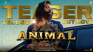 ANIMAL Teaser (Telugu): Ranbir Kapoor Sandeep Redd