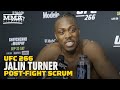 Jalin Turner Had To Sell Part Of Tarantula Collection To ‘Make Ends Meet’ | UFC 266 | MMA Fighting
