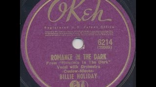 Billie Holiday / Romance In The Dark