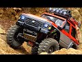 RC CRAWLER 🏁 Slow Crawl Video 1/10 Trail Group 4x4