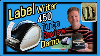 Video thumbnail for DYMO LabelWriter 450 Turbo Thermal Printer Review And Demonstration by Things Very Good