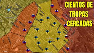 CIENTOS DE TROPAS UCRANIANAS HAN SIDO CERCADAS EN KONSTANTYNOVKA EN TRES CERCOS DIFERENTES!