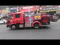 Responding Fire Trucks @ Banawe Ave. Quezon City
