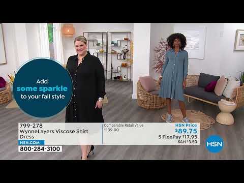 WynneLayers Viscose Shirt Dress