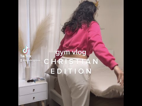 a CHRISTIAN gym vlog..