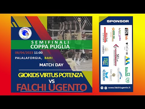 GIOKIDS VIRTUS Potenza Vs. FALCHI Ugento - Semifinale della COPPA PUGLIA 2023