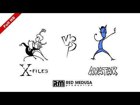 Animated Versus - X files vs Aavatar FullHD