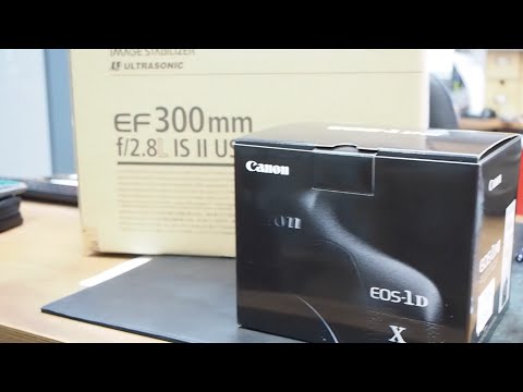 NOC-TIPS - CANON EF 300/2.8L IS II USM e CANON EOS 1DX - BOX OPENING