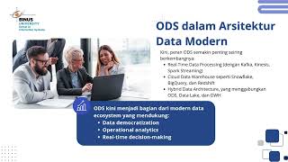 Memahami Peran Operational Data Store (ODS) dalam Arsitektur Data Modern