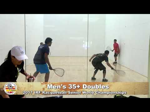 2017 Senior World Championships - 35+ Mens Doubles - IND/IND vs IND/MEX