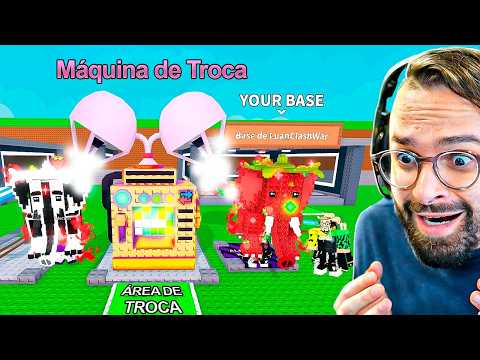 EU FIZ a PRIMEIRA TROCA de ELEFANTE RARO do MUNDO no BRAINROT! 🧠🐘🔥