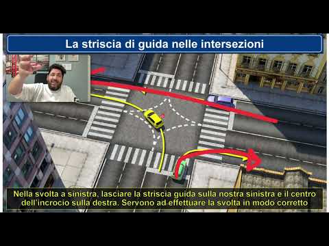 Guide lines at intersections