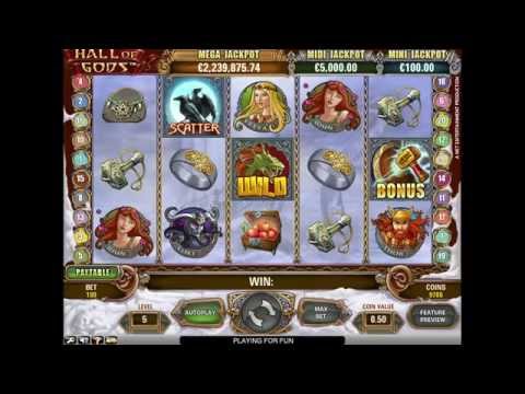 Hall Of Gods - Progressive Jackpot Slot From NetEnt