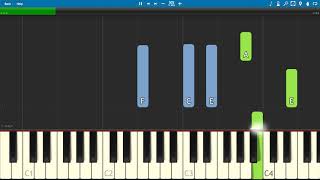 XXXTENTACION - Cold Weather Piano Tutorial