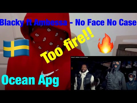 Blacky Ft. Ambessa - No Face No Case | UK Reaction to Swedish Drill