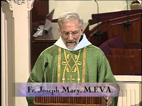 Homilia 8 de julio 2013 - el P. Joseph Mary MFVA