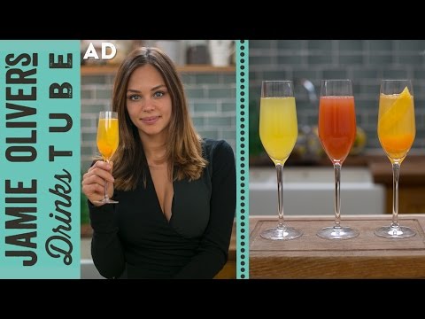Buck's Fizz / Mimosa Cocktail: 3 Ways! | Danielle Hayley