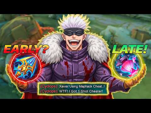 XAVIER NEW ONE SHOT BUILD! 🤯🔥 NEW BROKEN FIRST ITEM FOR EARLY AND LATE GAME DAMAGE HACK | MLBB