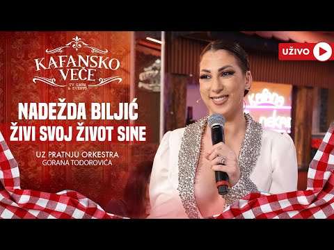 NADEZDA BILJIC - ZIVI SVOJ ZIVOT SINE | UZIVO | (ORK.GORAN TODOROVIC) | 2024 | KAFANSKO VECE
