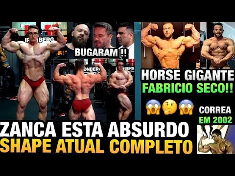 ZANCA ABSURDO, SEU SHAPE ATUAL ASSUSTOU O CENÁRIO - HORSE TAMBÉM ATUALIZA- FABRICIO SECANDO