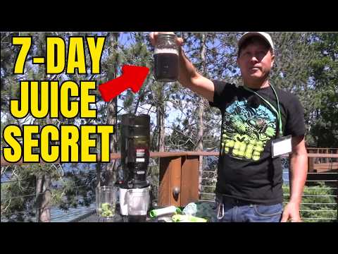 Juicing Masterclass: Fiber, Oxidation, and 7-Day Storage Secrets