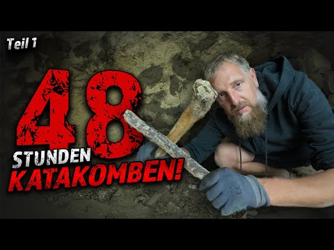 48H KATAKOMBEN ☠️☠️ ABSTIEG IN DIE UNTERWELT VON PARIS! ☠️ TEIL 1/5