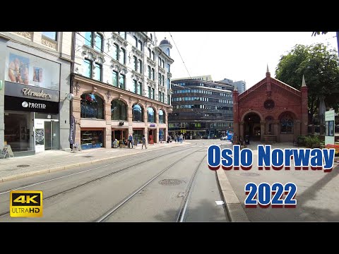 An Early Morning Scooter Ride Around Oslo Norway (4k 60 fps)
