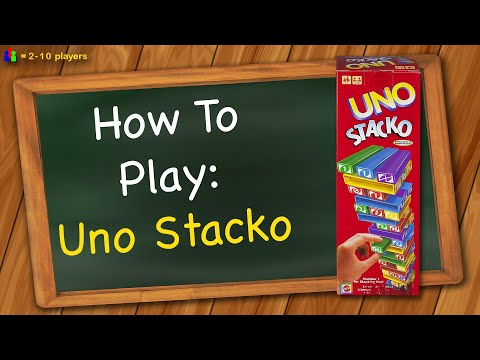 How to play Uno Stacko