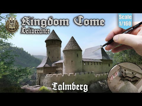 Kingdom Come Deliverance Castle Talmberg | Scale 1/160