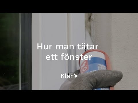Hur man tätar ett fönster i 5 enkla steg | Klar